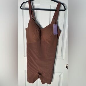 Women’s Honeylove SuperPower Mid Thigh Bodysuit Size 2X New With Tags